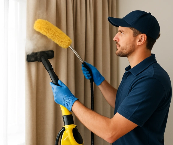 Trusted drapes cleaning technician Matty Curtain Cleaning rowville-vic QLD