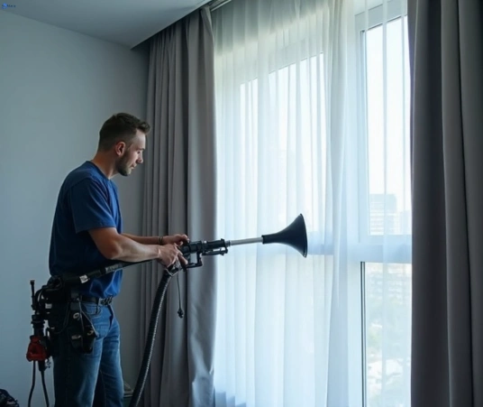 Professional drapes cleaning process tools Matty Curtain Cleaning rowville-vic