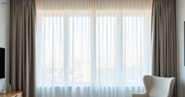 Restored vibrant drapes in rowville-vic QLD after Matty Curtain Cleaning